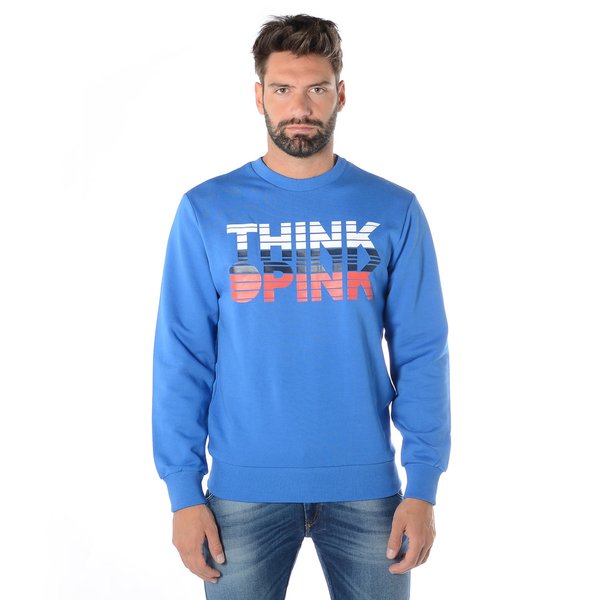 Think Pink Roundneck Sweatshirt - blau
